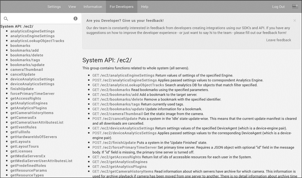 DW Spectrum SDK/API Tools – Digital Watchdog Knowledge Base