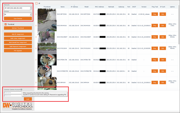 DW IP Finder - Bulk IP Assignment – Digital Watchdog Knowledge Base